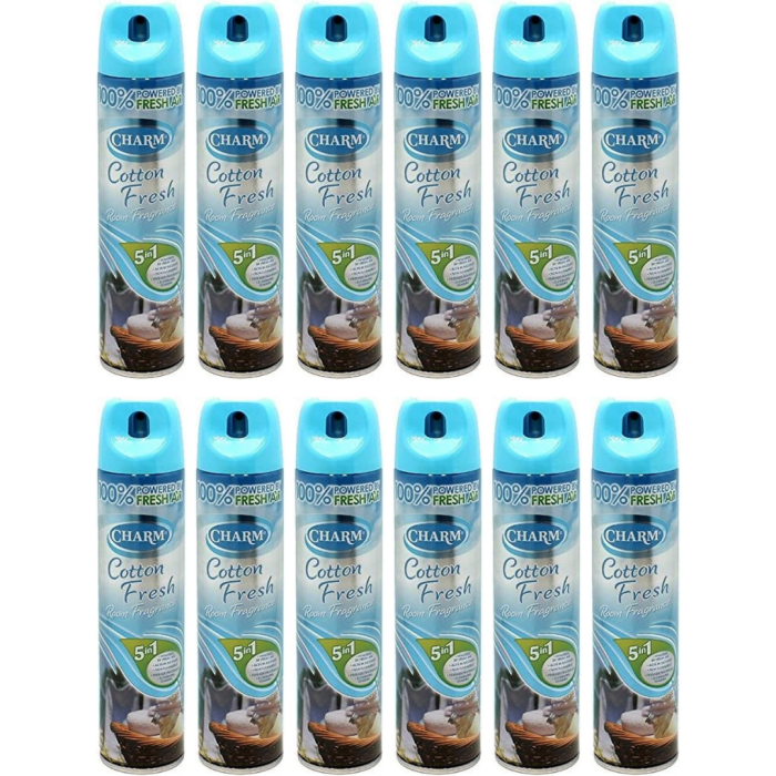 Charm Cotton Fresh Room Fragrance Spray 240ml 
