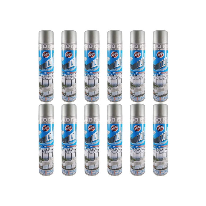 Xanto Window & Glass Foam for Washing Windows, 500 ml - Pack of 12