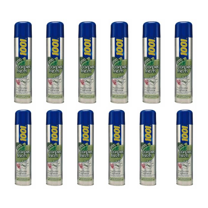 1001 Carpet Fresh Thai Orchid Pet Stain Remover 300ML- Pack of 12