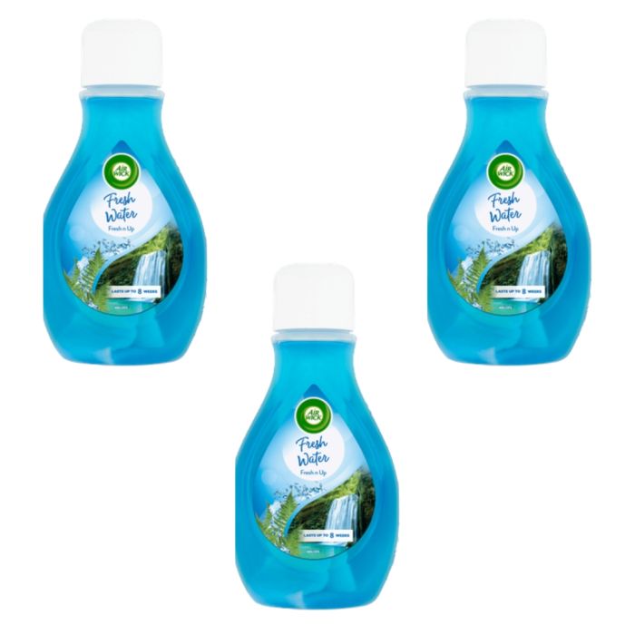 Air Wick Fresh n Up Fresh Water Air Freshener 375ml liquid spray bottle
