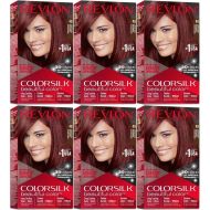 Revlon Colorsilk Beautiful Color 49 Auburn Brown - Pack of 6