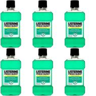 Listerine Fresh Burst Mouthwash 250ml - Pack of 6
