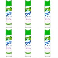 Oust Odour Eliminator Air Freshener Outdoor Scent 300ml aerosol can on a white background
