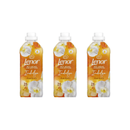 Lenor Fabric Conditioner Gold Orchid 858ml - Pack of 3