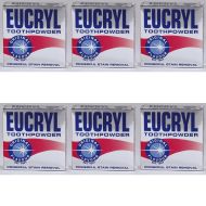 Eucryl Smokers Tooth Powder Original 50g - Pack of 6