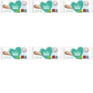 Pampers Sensitive Baby Wipes pack of 52 on a clean changing table
