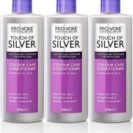 PROVOKE Touch of Silver Colour Care Conditioner 200ml - Pack of 3