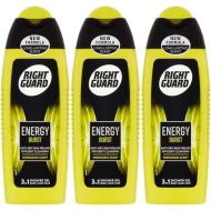 Right Guard 3-in-1 Shower Gel Energy Burst 250ml - Pack of 3