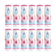 Astonish Shake & Fresh Carpet Freshener Pink Blossom 400g - Pack of 12