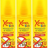 Xpel Kids Mosquito & Insect Repellent Deet Free 70ml - Pack of 3