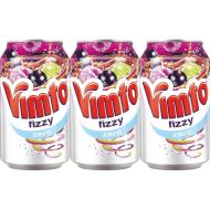 Vimto Zero Fizzy Drink Cans 330ml - Pack of 3