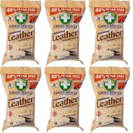 Greenshield Leather Wipes - 70 Wipes - Pack of 6
