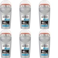 Loreal Men Expert Roll On Fresh Extreme 50ml - Pack of 6