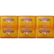 Wrights Traditional Soap with Coal Tar Fragrance 4 Bars - Pack of 3