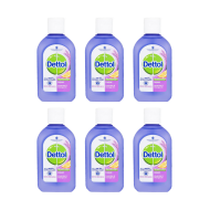 Dettol Disinfectant Liquid Lavender & Orange Oil 500ml - Pack of 6
