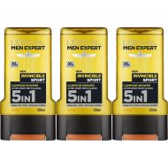 Loreal Men Expert Shower Gel Invincible Sport 300ml - Pack of 3