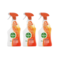 Dettol Power And Pure Kitchen Cleaner Spray 1L - Pack of 3