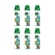 Dettol Homes Pets Disinfectant Spray Fresh Breeze 300ml - Pack of 6