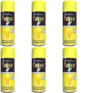 Paint Factory Colour It Primer Sunshine Yellow Gloss Finish 400ml - Pack of 6