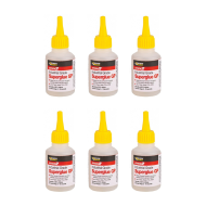 Everbuild Stick 2 Industrial Grade Superglue 50g - Pack of 6