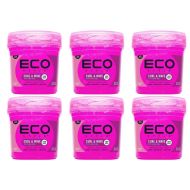 Eco Styler Styling Gel For Curl & Wavy Hair Pink 473ml - Pack of 6