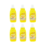 Easy Washing Up Liquid Lemon 500ml - Pack of 6