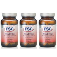 FSC Head High Pro-Amino 60 Veg Capsules - Pack of 3