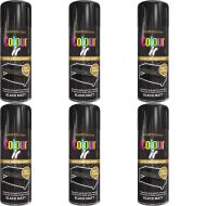Paint Factory Colour It Black Matt Spray Paint 400ml - Pack of 6