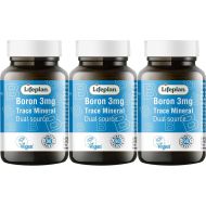 Lifeplan Boron 3mg 90 Tablets - Pack of 3