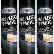 Car Pride Black Plastic Bumper & Trim Restorer Spray - Pack of 3