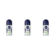 Nivea Men Sensitive Protect Anti-Perspirant Roll-On 50ml - Pack of 3