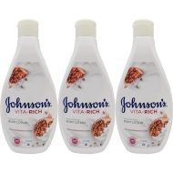 Johnsons Vita-Rich Brightening Body Lotion 400ml - Pack of 3