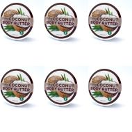 Derma V10 Coconut Body Butter 220ml  - Pack of 6