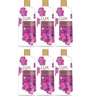 Lux Body Wash With Organ Oil Charming Peony Opulent Fragrance 600ml - Pack of 6