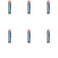 Soudal Soudaflex 40 FC Polyurethane Sealant/Adhesive Black 310ml - Pack of 6