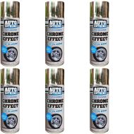 Rapide Auto Extreme Professional Chrome Effect Spray Paint 400ml - Pack of 6