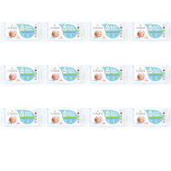 Natura Baby Wipes Sensitive Newborn Biodegradable 60 Wipes pack on a nursery shelf
