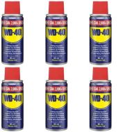WD40 Lubricant Spray 80ml - Pack of 6