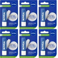 NIVEA Lip Balm Original Care 4.8g - Pack of 6