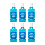 Oral-B Complete Lasting Freshness Mouthwash 250ml - Arctic Mint - Pack of 6
