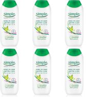 Simple Kind to Hair Gentle Care with Pro-Vitamin B5 Hair Shampoo 200ml - Pack of 6