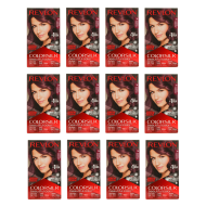 Revlon Colorsilk Beautiful Hair Color Deep Burgundy 34 - Pack of 12