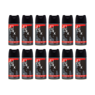 Tusk Red Deodorant Body Spray 150ml - Pack of 12