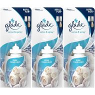 Glade Sense & Spray Pure Clean Linen Air Freshener Refill 18ml - Pack of 3