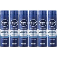 Nivea Moisturising Shaving Gel Protect & Care Aloe Vera 200ml - Pack of 6