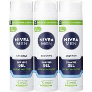 Nivea Shave Gel Sensitive Men 200ml - Pack of 3