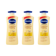 Vaseline Intensive Care Essential Healing Lotion 600ml - Pack of 3