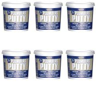 Everbuild 113 Plumbers Putty Beige, 750 g - Pack of 6