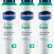 Vaseline Men Active Dry Anti-Perspirant Deodorant Spray 250ml - Pack of 3