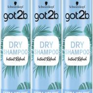 Schwarzkopf got2b Fresh It Up Dry Shampoo Extra Volume 200ml - Pack of 3